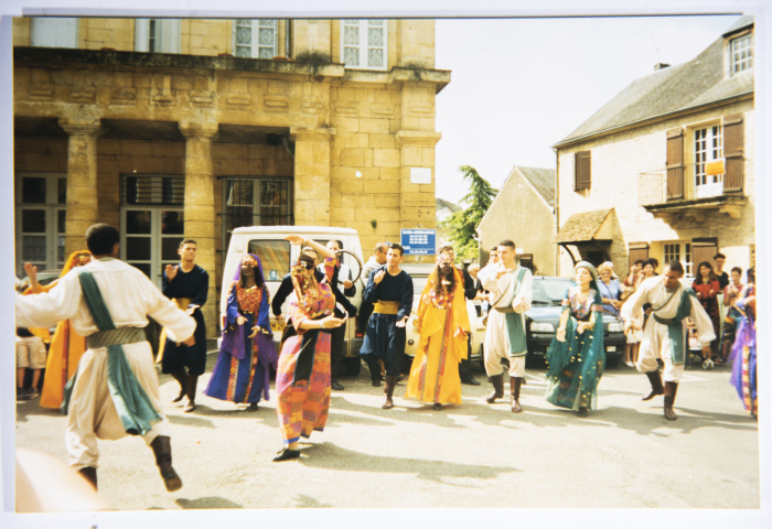 A Glimpse of el-Funoun Palestinian Popular Dance Troupe's France Tour, 1999