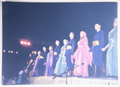 A Glimpse of el-Funoun Palestinian Popular Dance Troupe's France Tour, 1999