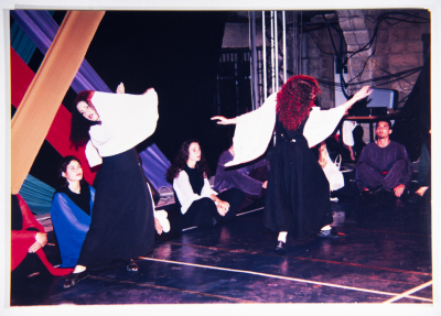 مشاركة فرقة الفنون الشعبية في افتتاح مهرجان فلسطين  في بيرزيت