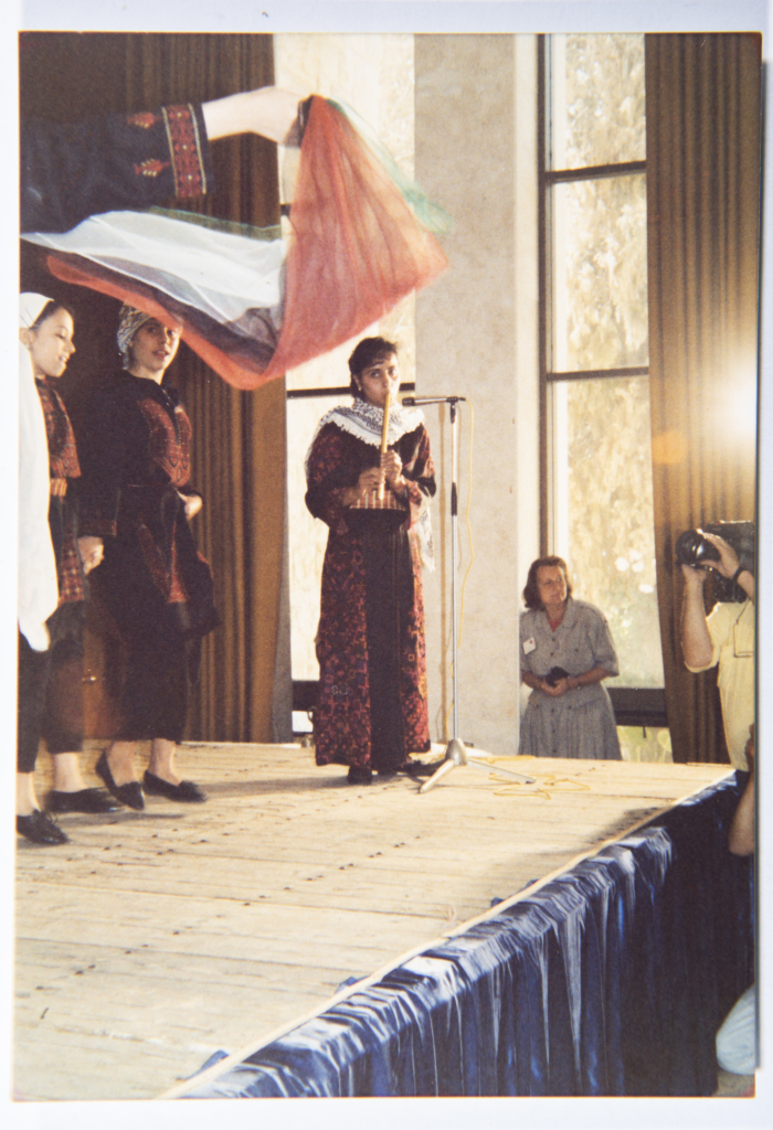 A Glimpse of el-Funoun Palestinian Popular Dance Troupe's Italy Tour, 2005