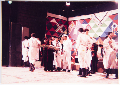 مشاركة فرقة الفنون الشعبية في افتتاح مؤتمر القدس للتراث في دار الطفل العربي