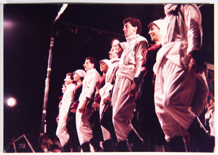 مشاركة فرقة الفنون الشعبية في افتتاح مؤتمر القدس للتراث في دار الطفل العربي