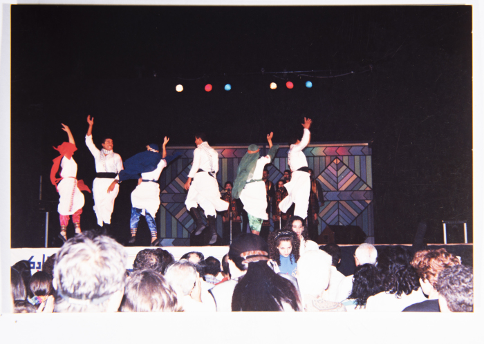 A Glimpse of el-Funoun Troupe's “Talla Wara Talla” Dance Show at the Palestine International Festival, 1994