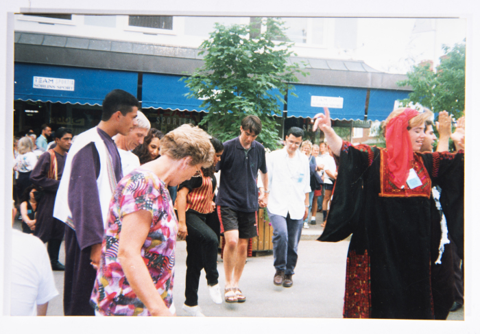 A Glimpse of el-Funoun Palestinian Popular Dance Troupe's France Tour, 1999
