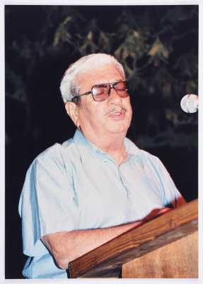 Solidarity Meeting in Nazareth with Marcel Khalifa, 1999