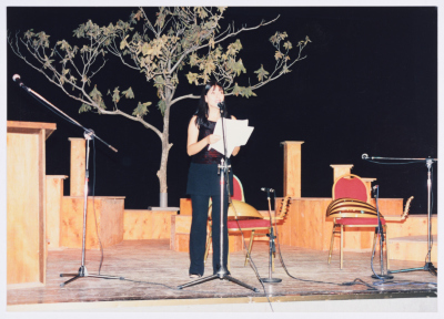 Solidarity Meeting in Nazareth with Marcel Khalifa, 1999