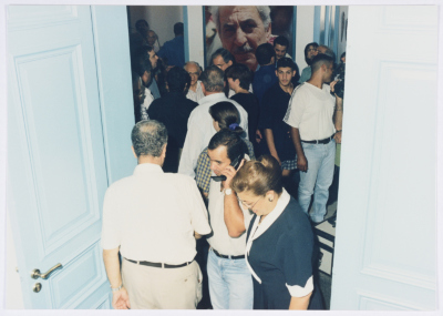 The Opening of the Tawfiq Zayyad Foundation in Nazareth, 1998