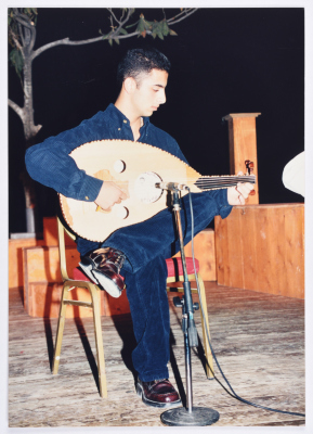 Solidarity Meeting in Nazareth with Marcel Khalifa, 1999