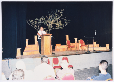 Solidarity Meeting in Nazareth with Marcel Khalifa, 1999