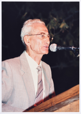 Solidarity Meeting in Nazareth with Marcel Khalifa, 1999