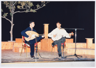 Solidarity Meeting in Nazareth with Marcel Khalifa, 1999