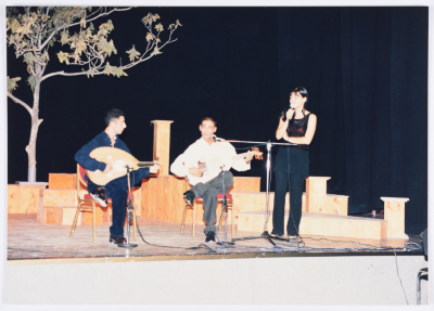 Solidarity Meeting in Nazareth with Marcel Khalifa, 1999