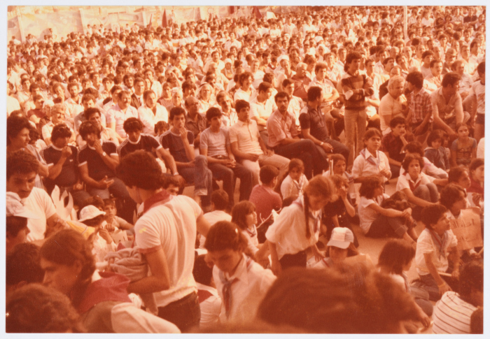 A Public Meeting in Nazareth, the 1970s