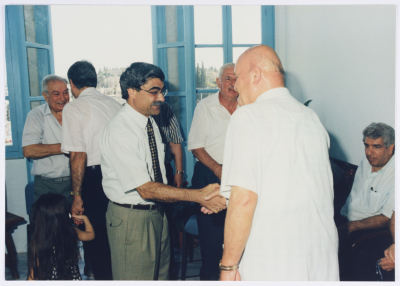 The Opening of the Tawfiq Zayyad Foundation in Nazareth, 1998