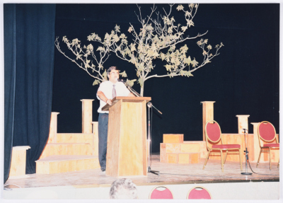 Solidarity Meeting in Nazareth with Marcel Khalifa, 1999