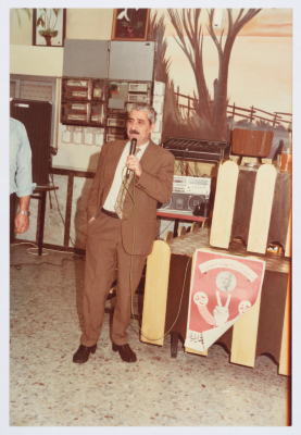 Tawfiq Zayyad at the 1948 Occupied Village of Jaljuliya