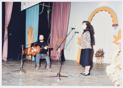 A celebration at the Soroka Foundation in the 1980s