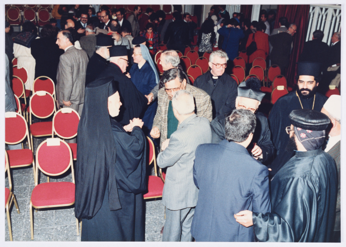 A celebration at the Soroka Foundation in the 1980s