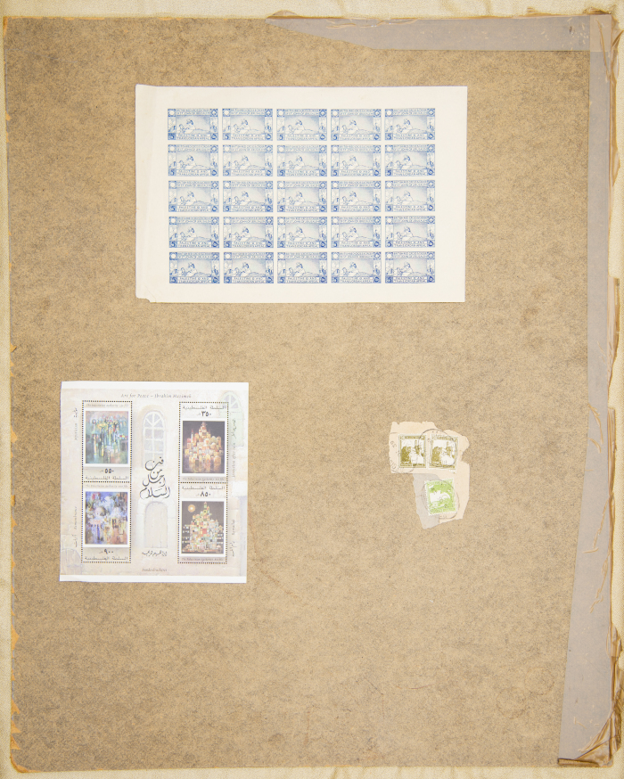 Postage stamps used in Palestine during the British Mandate