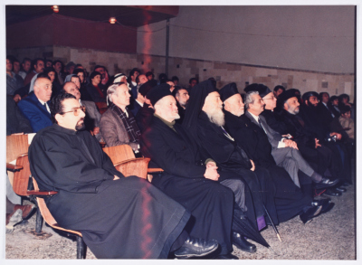 احتفال عيد الميلاد في الناصرة عام 1987 