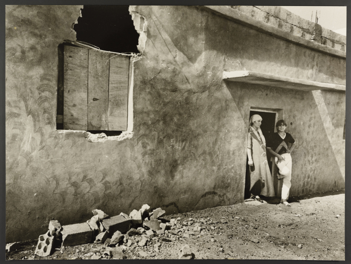 The Aftermath of Israeli Bombardment, Rashidieh Camp, 1982- 1988 