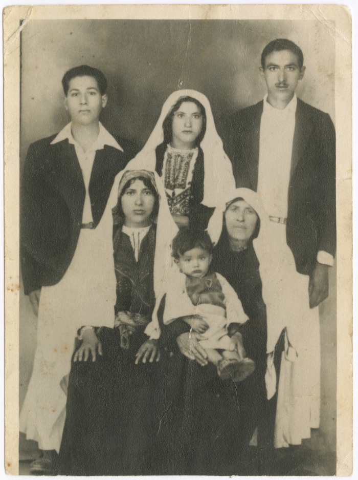 Members of al-Mashni Family from Shu'afat