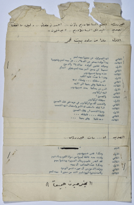 نص مسرحية كتبه يعقوب الشوملي.