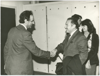 Sasha Hanin of the Communist Party of Israel and a member of the Communist Party of Bulgaria