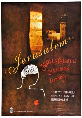 "Jerusalem is Occupied Territory", a Poster by the PA