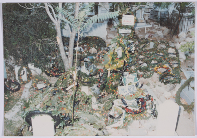 Funeral of Tawfiq Ziad in Nazareth in 1994
