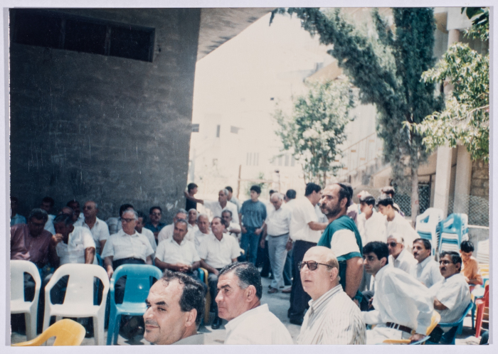 Funeral of Tawfiq Ziad in Nazareth in 1994