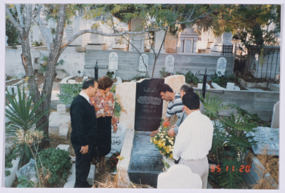Funeral of Tawfiq Ziad in Nazareth in 1994