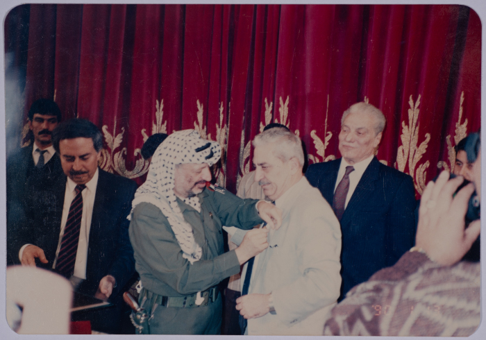 From Tawfiq Ziad's visit to Egypt in 1990
