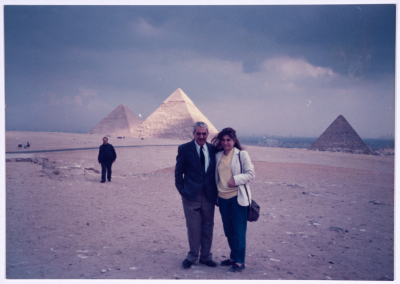 من زيارة توفيق زيّاد إلى مصر عام 1990 