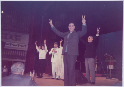 من زيارة توفيق زيّاد إلى مصر عام 1990 