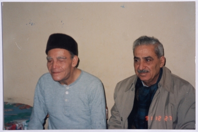 Tawfiq Ziad and Sheikh Imam in 1991