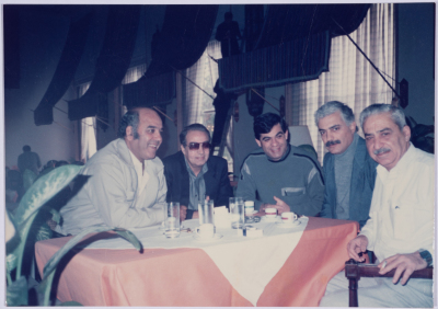 Visit of Tawfik Ziad to Egypt in 1990