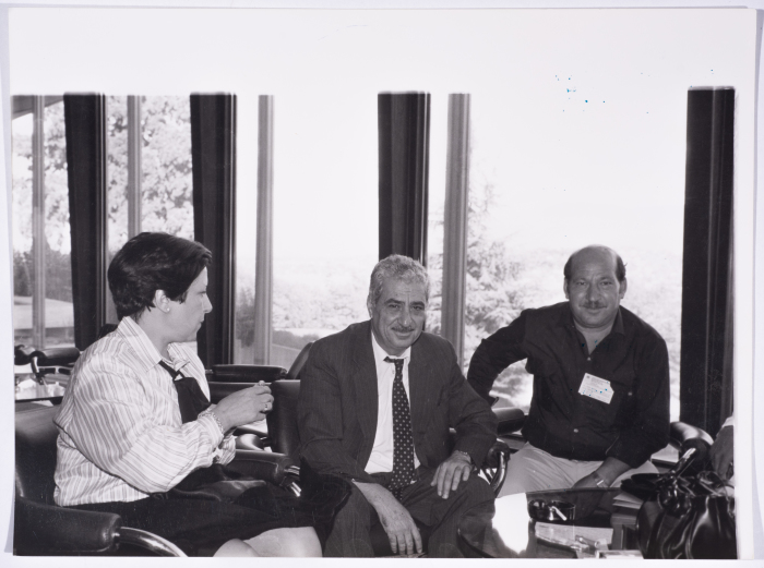 توفيق زيّاد خلال المشاركة في مؤتمر 