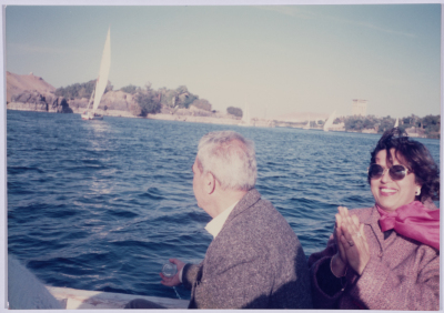 Visit of Tawfik Ziad to Egypt in 1990