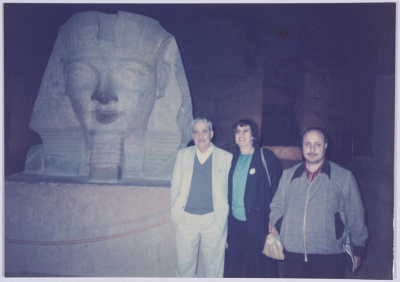 زيارة توفيق زيّاد إلى مصر عام 1990 