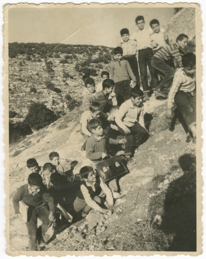 School kids on a trip