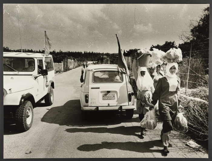 Displacement from Al-Rashideyeh Refugee Camp 