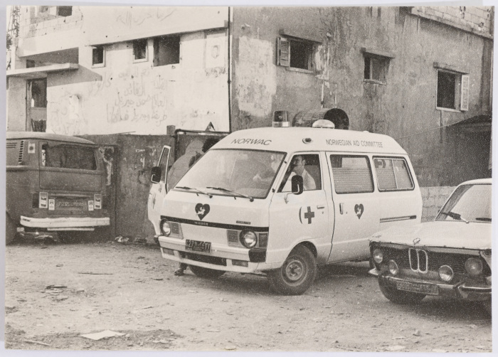 An Ambulance, Beirut, 1985