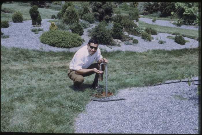 ابراهيم أبو أحمد الحجازي، في ضواحي واشنطن