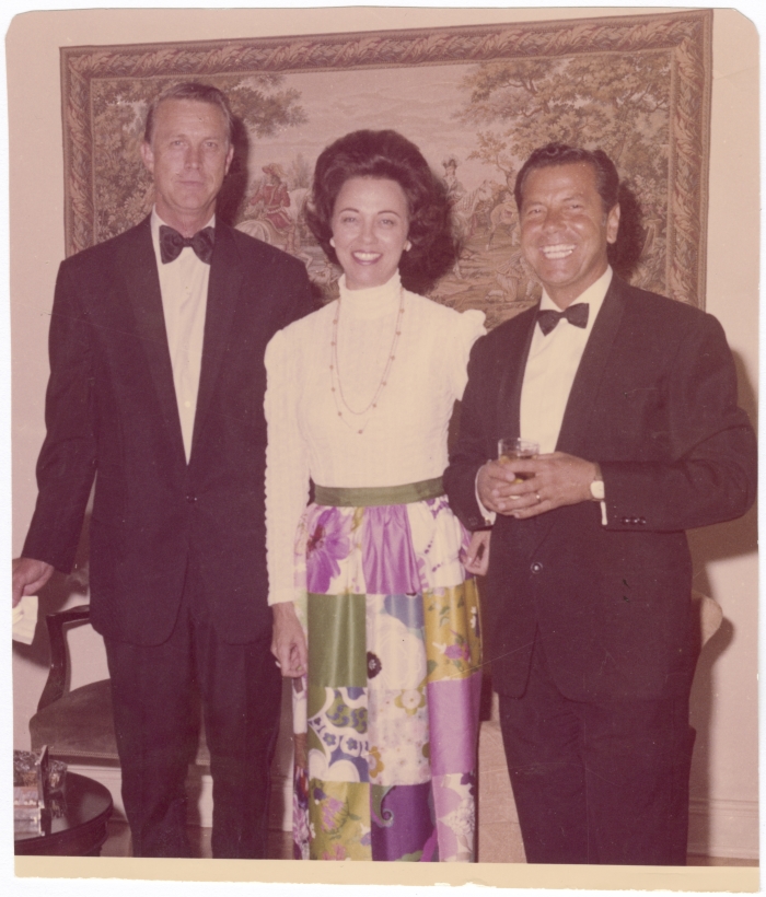 Ahmed Abu Ahmed Hijazi with colleagues