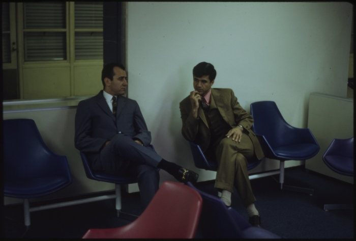 محمد خليطات وأحمد دحمس، في مطار واشنطن 