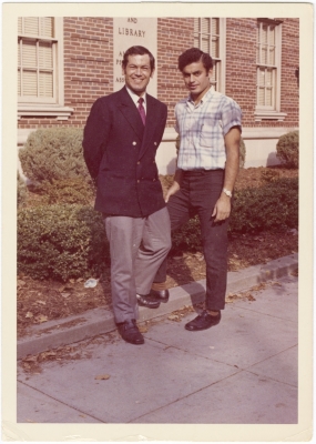 Two young men, one from the Hijazi family