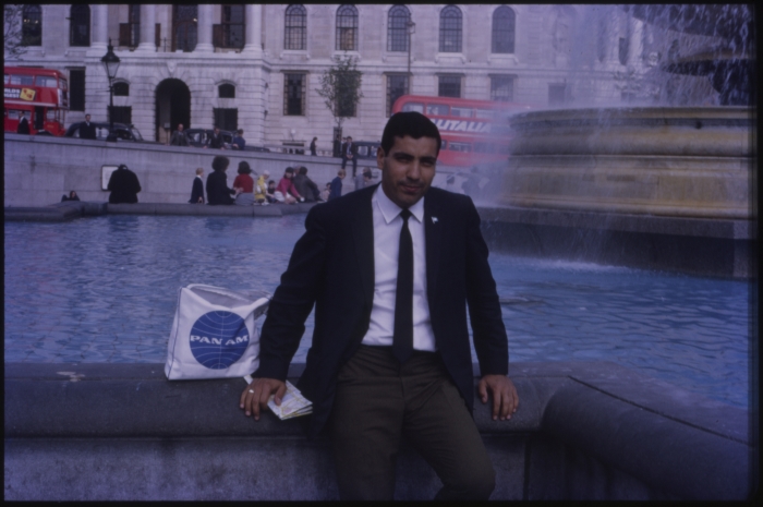 ابراهيم أبو أحمد حجازي، في لندن