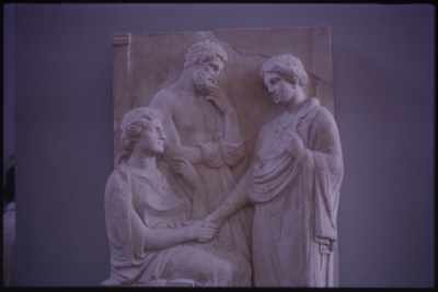 A Sculpture at a Museum in Greece 