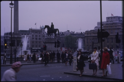 صورة من رحلة ابراهيم أبو حجازي لإحدى الدول